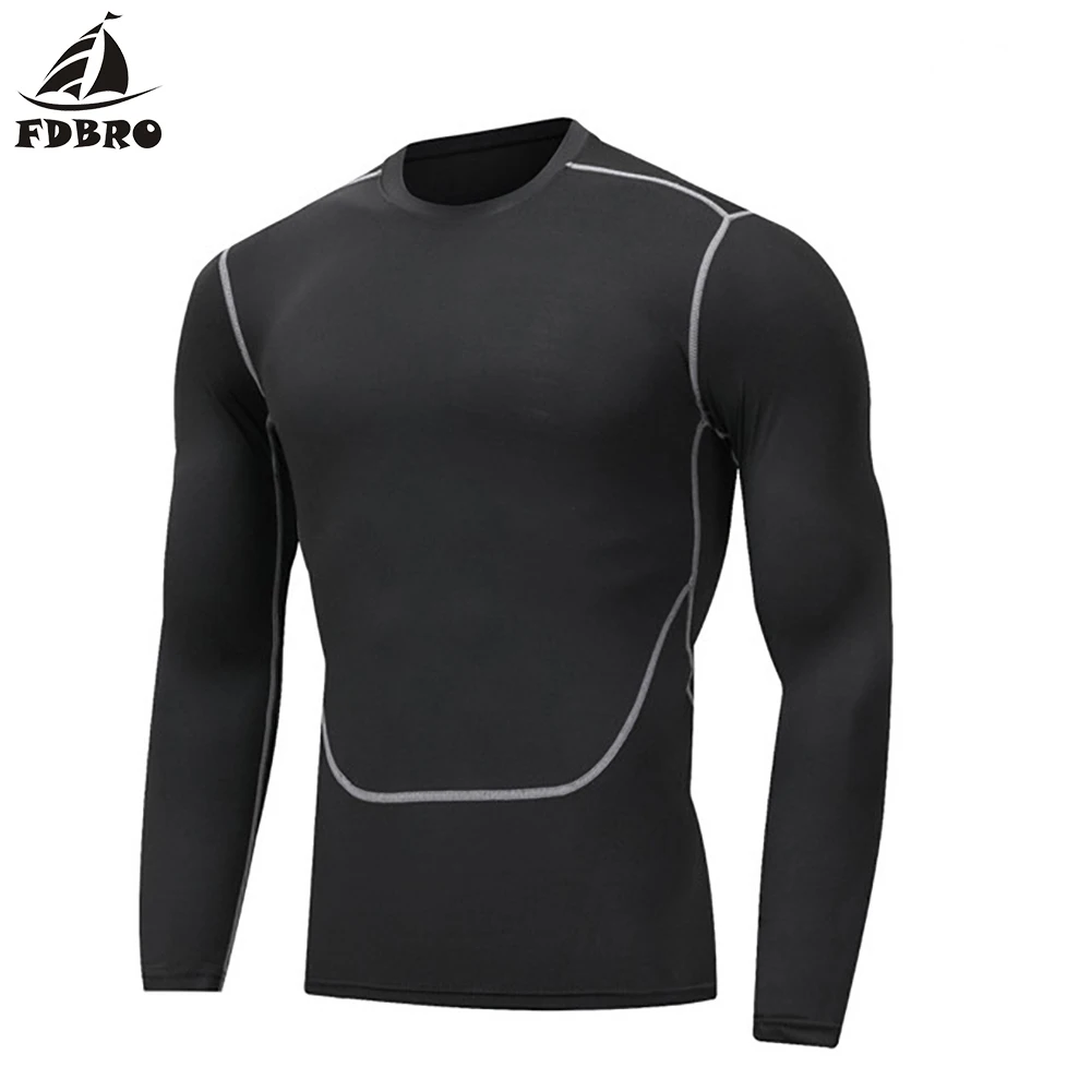 Спортивная одежда FDBRO, быстросохнущая Спортивная футболка для бега, Мужская футболка, Мужская одежда для фитнеса, баскетбола, футбола,, мужская тренировочная футболка для упражнений