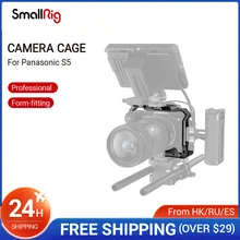 SmallRig – Cage DSLR pour caméra Panasonic S5, montage sur chaussure froide, Rail Nato, 1/4 " 20 & ARRI, 3/8" 16 Threads, vidéo DIY, Rig 2983 