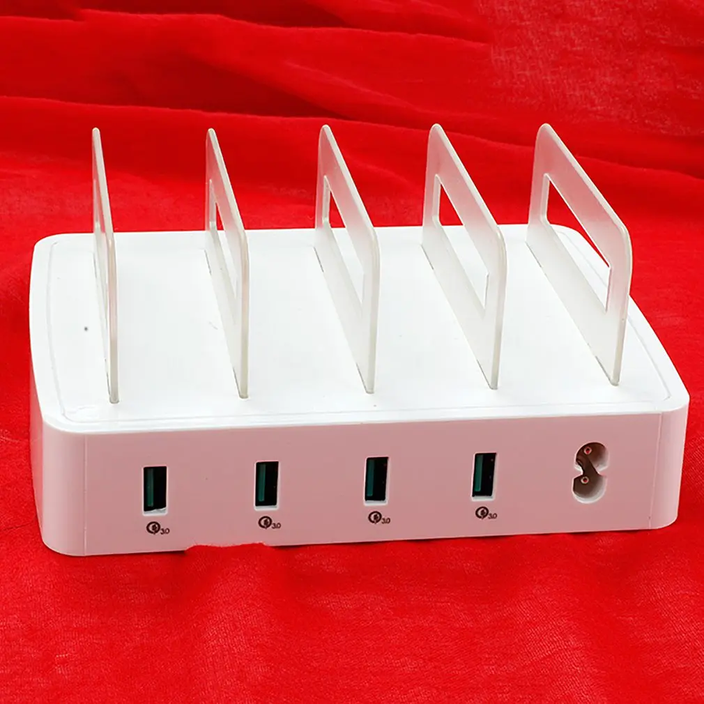 659Q мульти быстрое зарядное устройство USB зарядка несколько 4 USB телефон зарядная станция Универсальный usb-хаб Смарт зарядное устройство