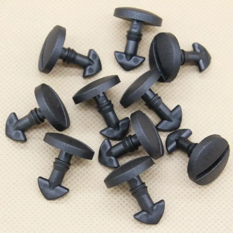 Комплект зажимов для крышки бампера зажим задней Range Rover DYR500010 черные Сменные