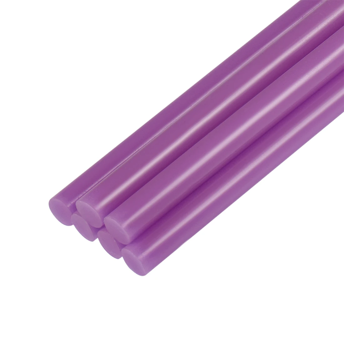 

uxcell Mini Hot Glue Sticks for Glue Gun 0.27-inch x 4-inch Purple 6pcs
