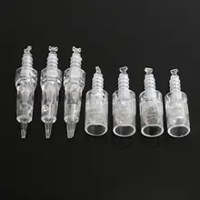 

60pc 9 12 36pin Tattoo Needle MYM Cartridge For Electric Derma Pen Microblading Needle Screw Tip Micro Tattoo Needle Transparent
