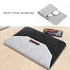 Laptop Sleeve, 13.3-15.6 inch Laptop Bag with Extra Storage Case and Mouse Pad for MacBook Pro Dell 15.6 Inch Felt Sleeve Case ► Photo 3/6