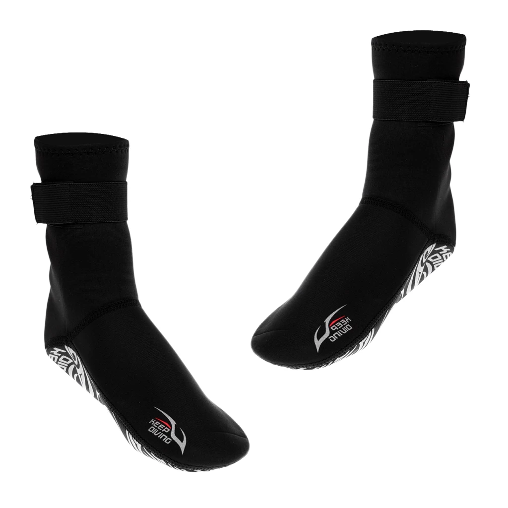 Soft Warm 3mm Neoprene Scuba Diving Surfing Swimming Sail Beach Socks Snorkeling Boots Water Wetsuits XS S M L XL XXL