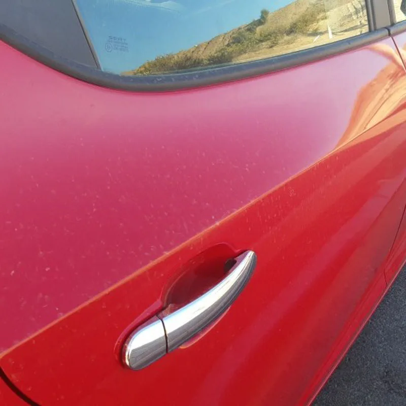 Хромированная накладка на дверную ручку для seat ibiza 6l 6j Mk3 Mk4 2002 2017 автомобильный