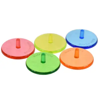 

100pcs 24mm Transparent Plastic Golf Ball Position Markers Assorted Color Marker Mark Diameter Base Accessories Dropshipping