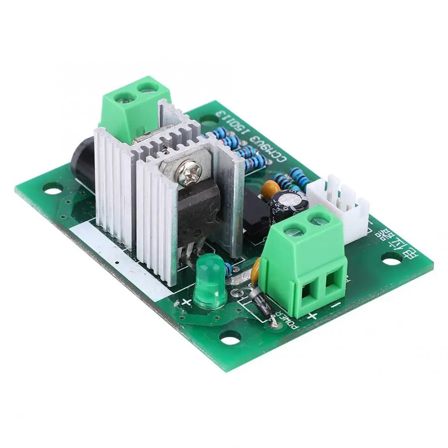 DC 12-24V 6A контроллер скорости двигателя постоянного тока модуль бесступенчатый ШИМ регулированием скорости