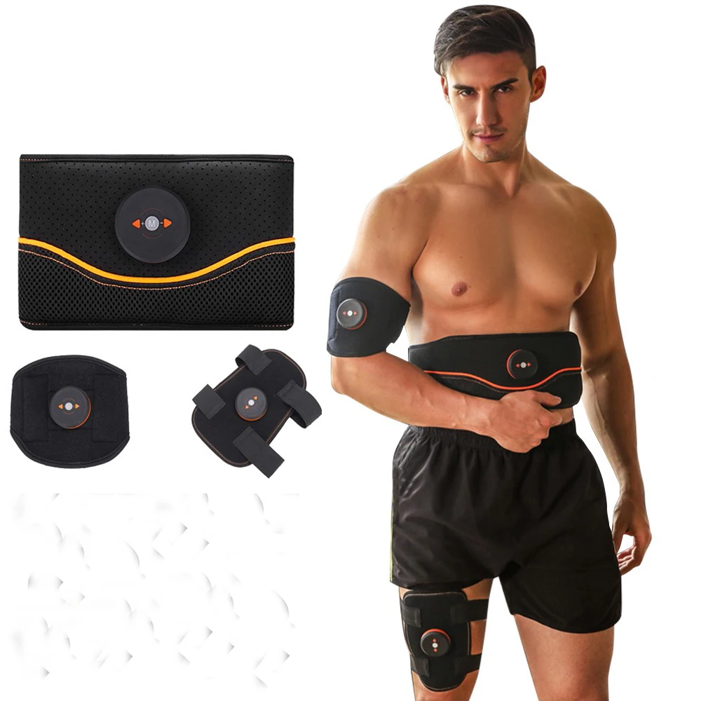 

Waist Trimmer Electric Muscle Stimulator Body Slimming Vibration Belt Abdomen Arm Leg Workout Fitness EMS Massager Weight Loss