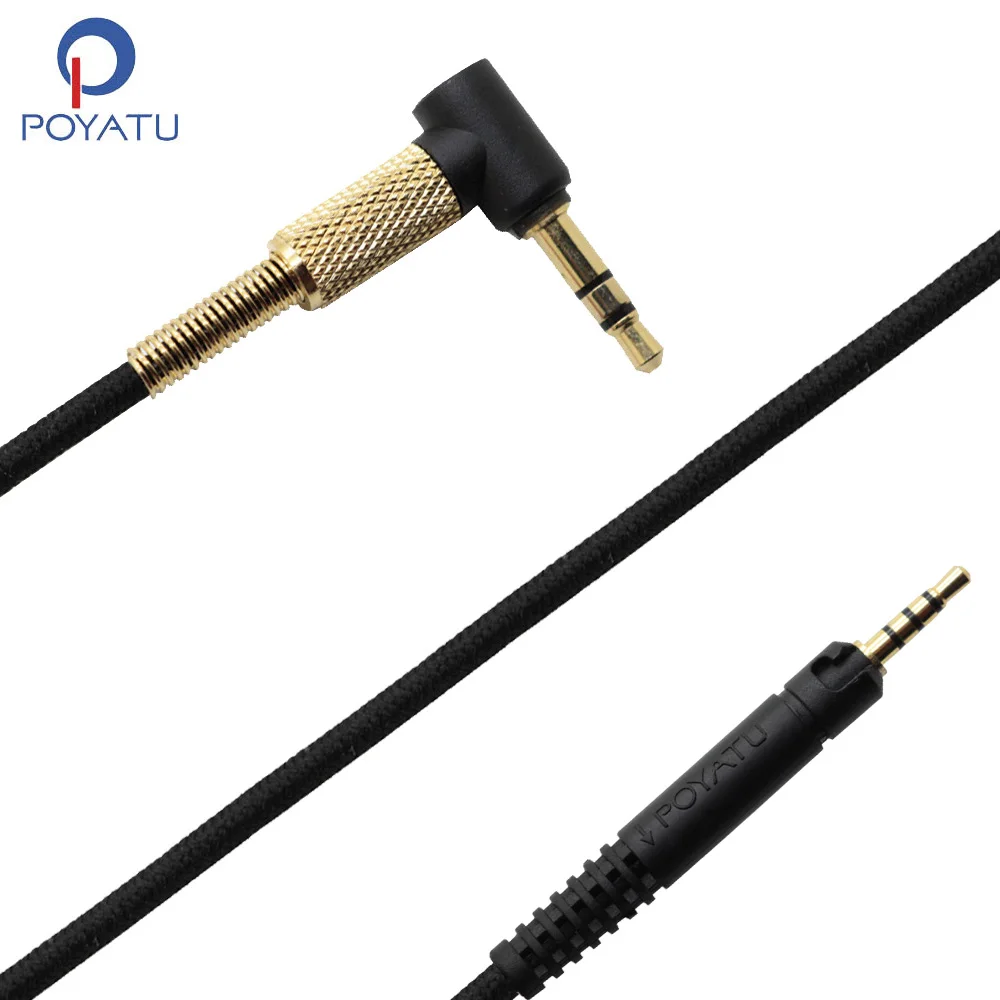 Кабель Poyatu 2 метра для наушников Sennheiser HD598 HD558 HD518 HD 598 кабели Hi Fi обновленные