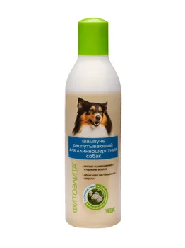 

VEDA FITOELITA shampoo for long-haired dogs unravels VEDA