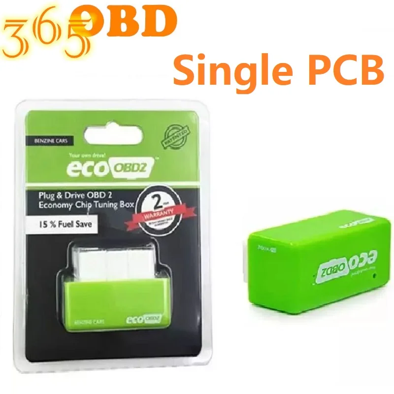 High quality 15% Fuel Save EcoOBD2 For Benzine Petrol Gasoline Cars Eco OBD2 Chip Tuning Box Plug &amp Driver Diagnostic Tool |