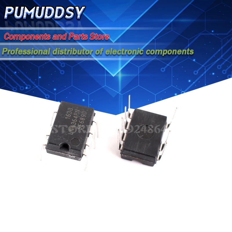 10PCS LNK364 LNK364P LNK364PN line LCD feet DIP-7 | Электронные компоненты и принадлежности