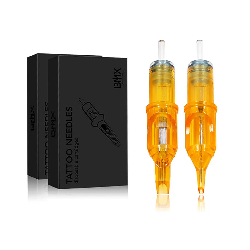 Cartucho de tatuaje esterilizado semipermanente, herramientas de aguja, RL/RM/M1/RS, suministros de pistola de tatuaje, gran oferta, 10 Uds.
