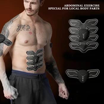 

Electric EMS Stimulator Abdominal Muscle Training Stickers Body Exercise Massager for Men Women Body Shaper Slimming Massager