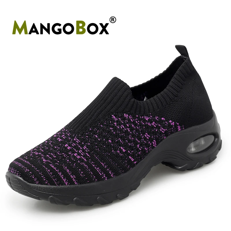 Новое поступление женские кроссовки амортизирующие носки удобная спортивная
