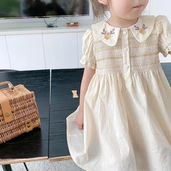 1-7Y Children Clothing Girls Summer Dress 2021 New Casual Fashion Children's Princess Dress Baby Flower Kids Dresses Clothes