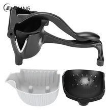 Ручная Соковыжималка для лимона, апельсиновый сок, кухонный инструмент для самостоятельного приготовления сока, домашняя соковыжималка, портативная ручная соковыжималка со шкалой из пластика