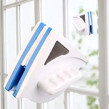 

Magnetic Brush High Building Glass Cleaner Window Wiper Glass Cleaner Brush Tool Double Side Glass Brush for Washing Household