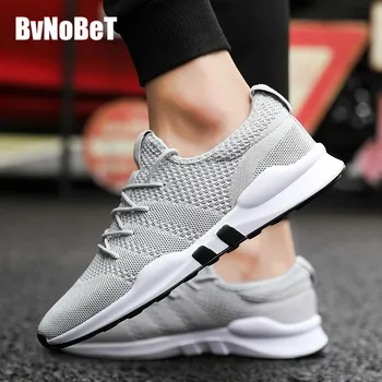 

BVNOBET Designer Fashion Breathable Light Mens Sneakers Large Size Mens Trainers Personality Casual Shoes Men Scarpe Uomo