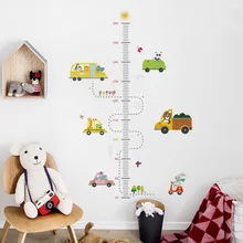 DICOR мультяшная Наклейка на стену с измерением роста для детской комнаты, диаграмма роста, декор детской комнаты, наклейка на стену s, наклейка на стену