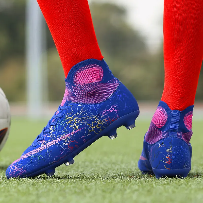Футбольная обувь для мужчин газон шипованные, футбольные для мальчиков женские уличные спортивные кроссовки спортивные взрослые брендовые профессиональные футбольные