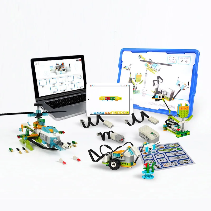 2019 новая техника WeDo 3 0 робототехники Строительный набор строительные | Блочные конструкторы -4000145639930