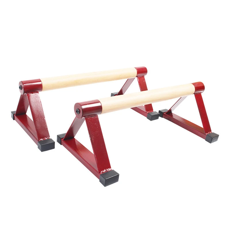 

Triangle Wood Push-Up Stand Home Push Ups Frame Outdoor Small Handstand Parallel Rod Wooden Handle Support Indoor Fitness