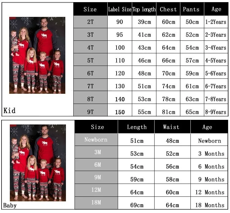 Рождественские пижамы с лося; одинаковые комплекты одежды для семьи; одежда для сна для папы, мамы и ребенка; рождественские пижамы; комплекты