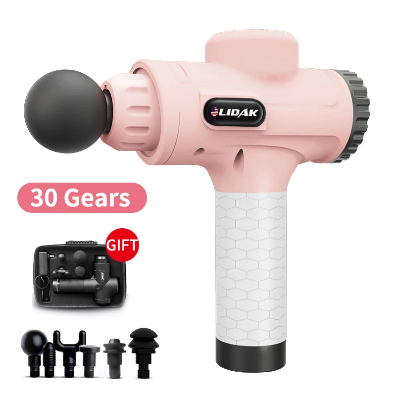 

Electric Muscle Massage Gun Relaxation Percussion Stimulator Fascia Gun Deep Tissue Shaping Slimming Vibration Massage Gun