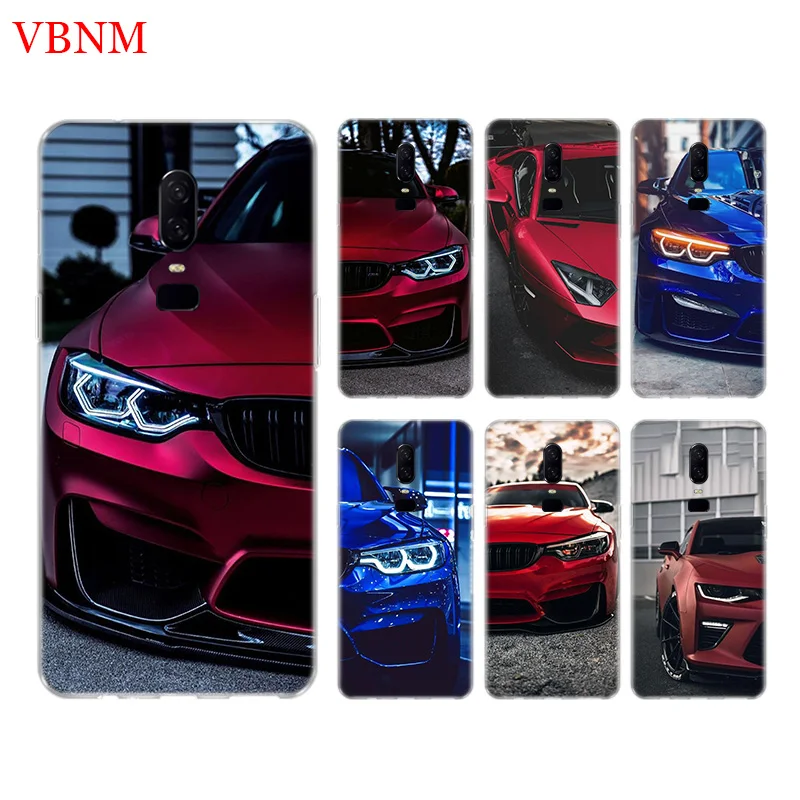 

Blue Red for Bmw Cover Phone Back Case For OnePlus 1+7 Pro 6 6T 5 5T 3 3T 7Pro Art Gift Moblie Shell Casing Coque BagsCover Pho