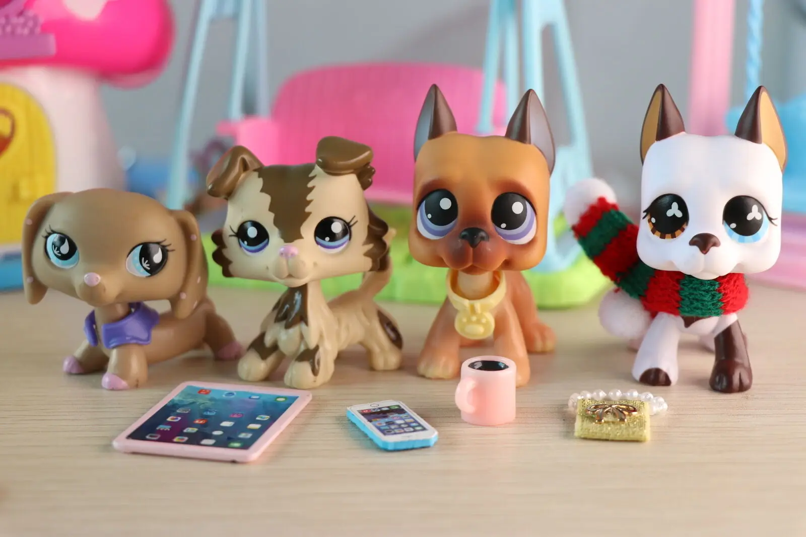 Фигурки домашних животных Collie 2210 немецкий дог 244 577 Такса 909 редкие с несколькими