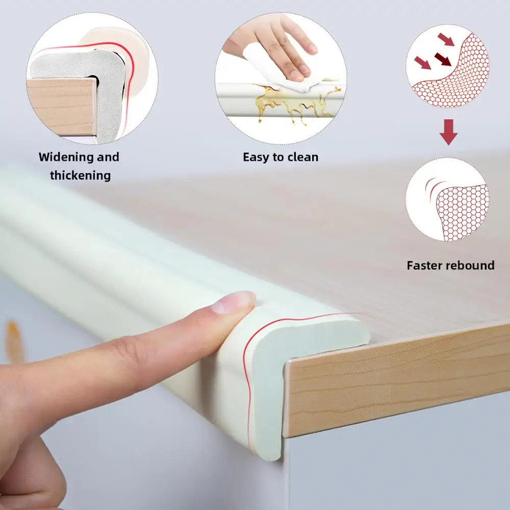 BC Babycare 2M Baby Proofing Edge Corner Safety Protector Soft
