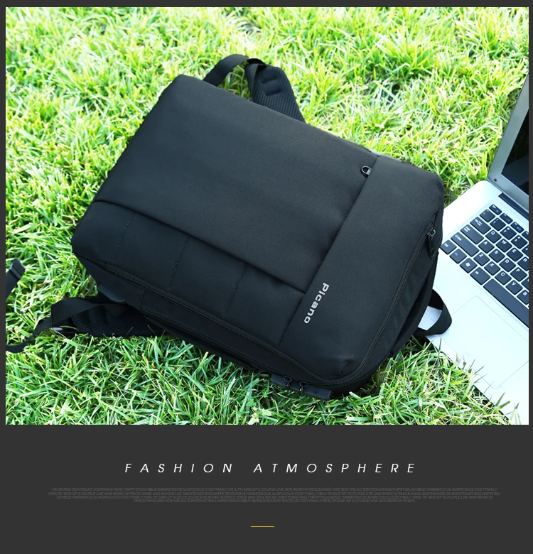 KUBUG водонепроницаемый рюкзак Многофункциональный usb зарядный кодовый замок школьная сумка мужская женская 15,6 дюймов ноутбук большой