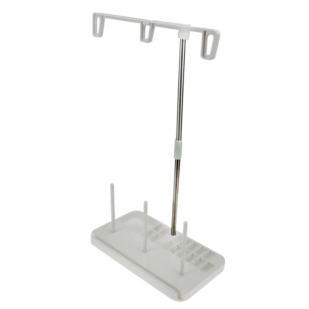 1Pcs Plastic Thread Stand-3 Spools Holder for Embroidery,Sewing,Quilting and Serger Machines