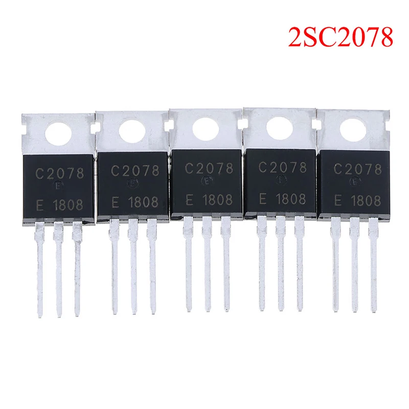 

5 шт./лот RF/VHF/UHF транзистор TO-220 2SC2078 C2078 Запчасти для приборов аксессуары