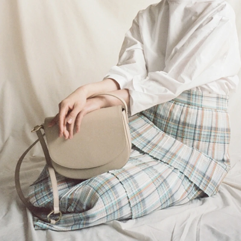 beige Солнечная пляжная винтажная женская сумка, седельная сумка, сумка через плечо, женская сумка через плечо, сумка из искусственной кожи - Цвет: beige