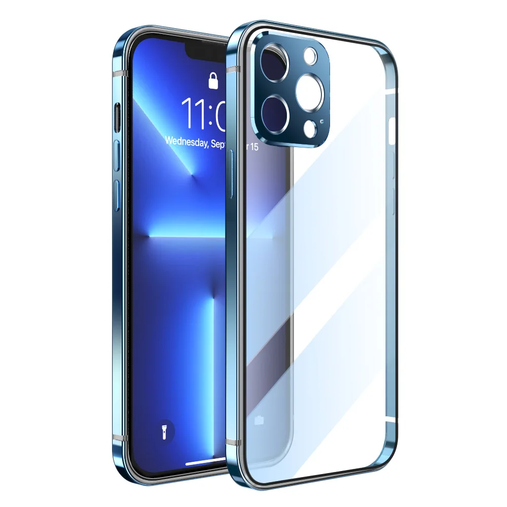 Case For iPhone 11 Pro Max Clear Shockproof Anti Slip Cover Hybrid Bumper Blue 