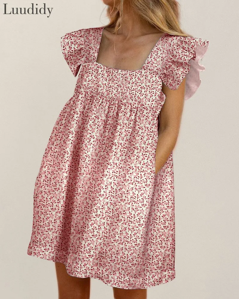 square neck sundress