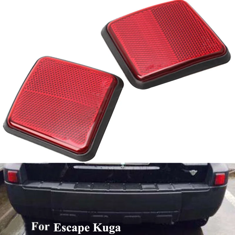 2 шт. заднего бампера светильник отражатель Предупреждение для Ford Escape Kuga 2005 2006 2007 |