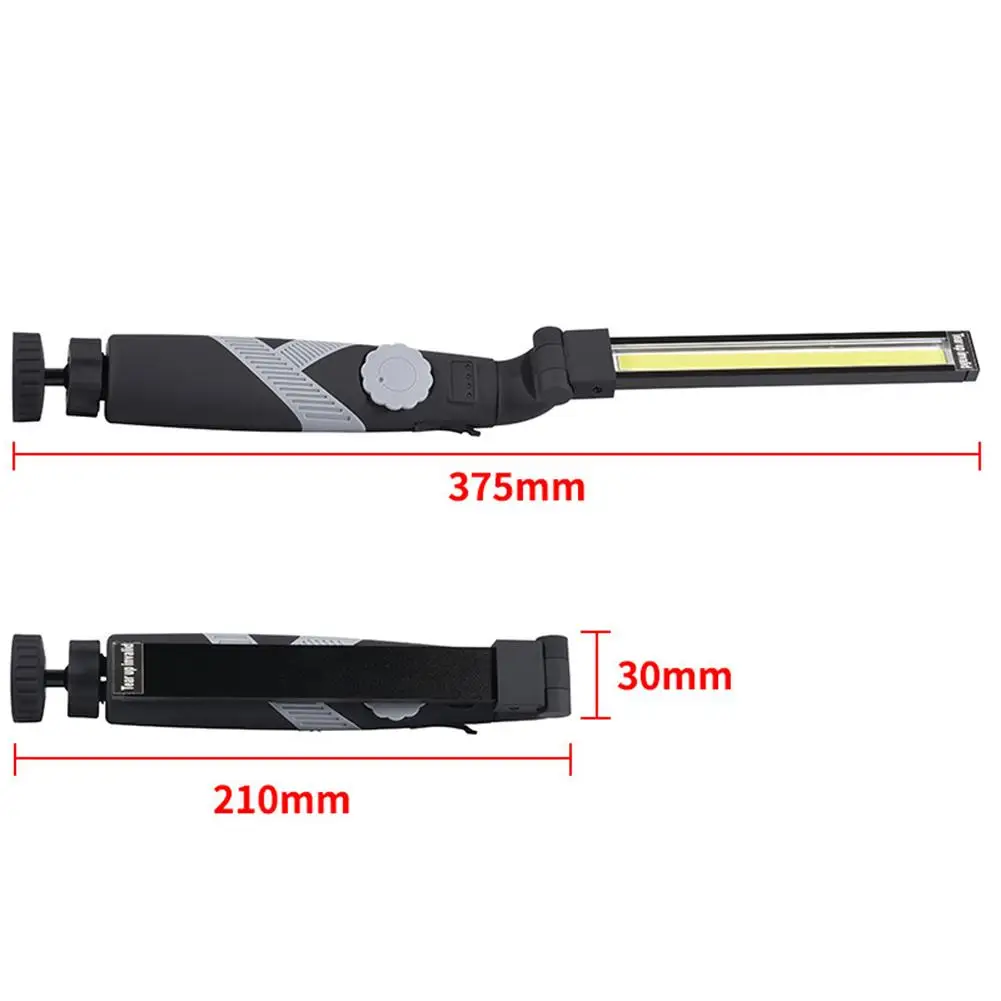 COB Портативные Переносные рабочие огни usb зарядка многофункциональные и складные аварийные огни наружный портативный светодиодный фонарь