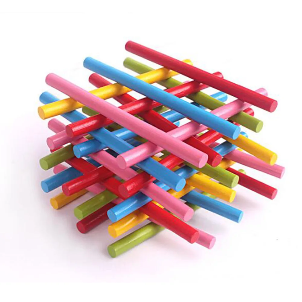 100pcs Bastoncini colorati in bambù conteggio Aiuta Contare Rod Math Learning Giocattoli Q 