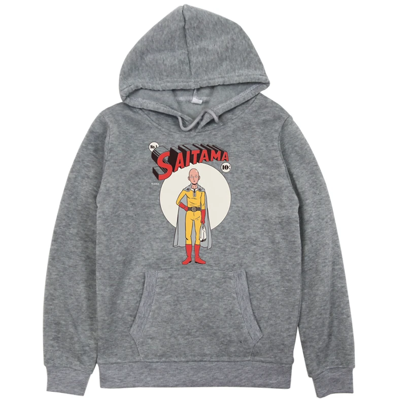 One Punch Man Hoodies Toddler Girl One Oppai Sweatshirt Children Kids Casual Sportswear Autumn Winter Thicken Clothes Hot Sale