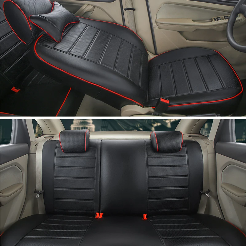 Чехлы на сиденья из ПВХ и кожи аксессуары для Mitsubishi Pajero Sport 2019|leather seat|car seat cushion