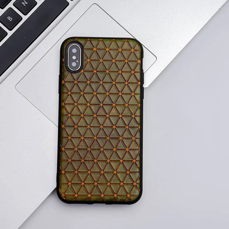 Чехол для телефона из натуральной кожи для IPhone X XS Max XR полуобернутый чехол для Apple 5 5S SE 6 6S 7 8 Plus защитный чехол для телефона