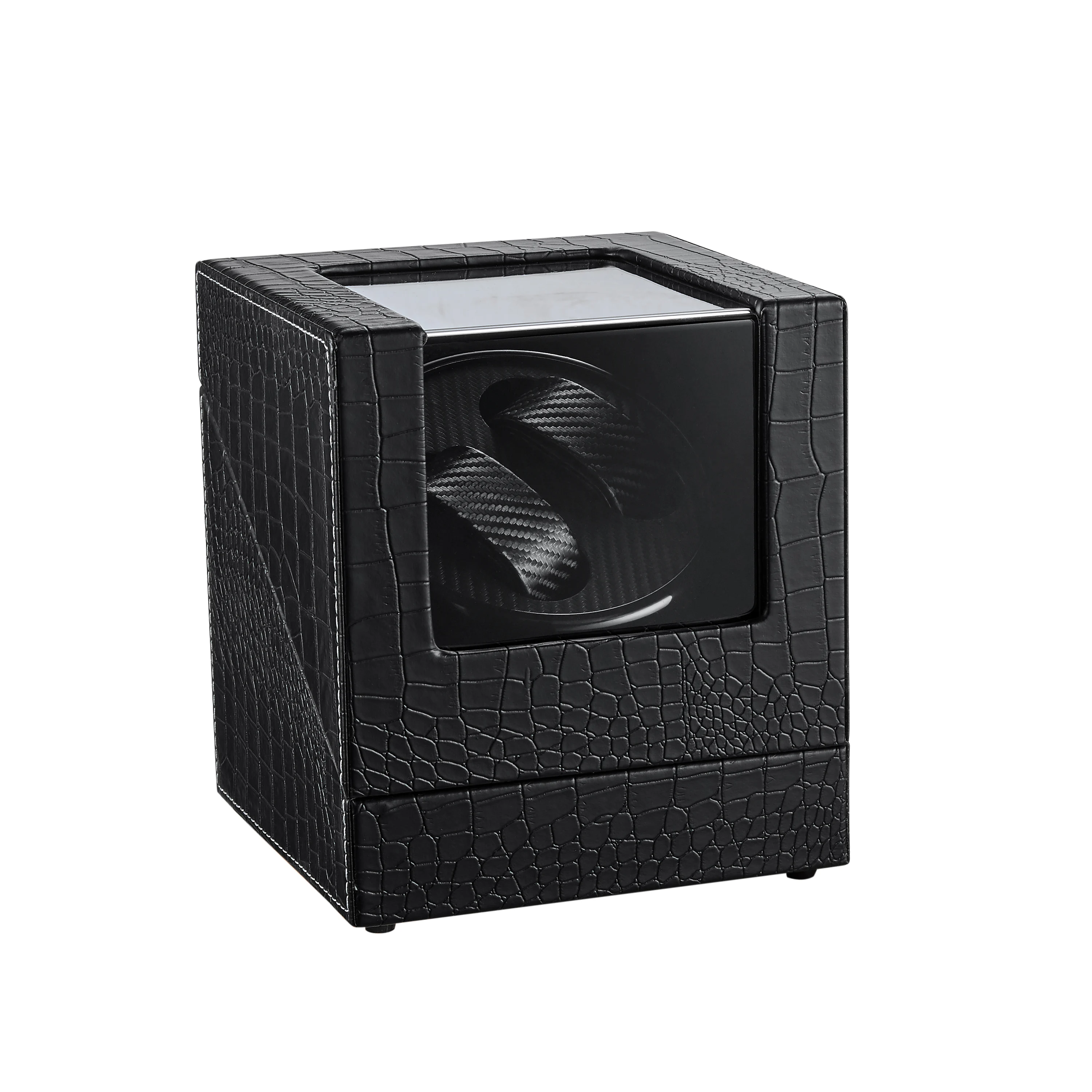 

2020 New Motor Shake Watch Winder Holder Automatic Mechanical Watch Winding Box Jewelry Watches Box For EU/US/AU/UK Plug W141C