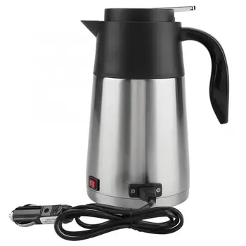 

Electric Kettle 12/24V 1300ml Car Truck Travel Electric Heated Cup Coffee Milk Water Kettle Pot Water Boiler