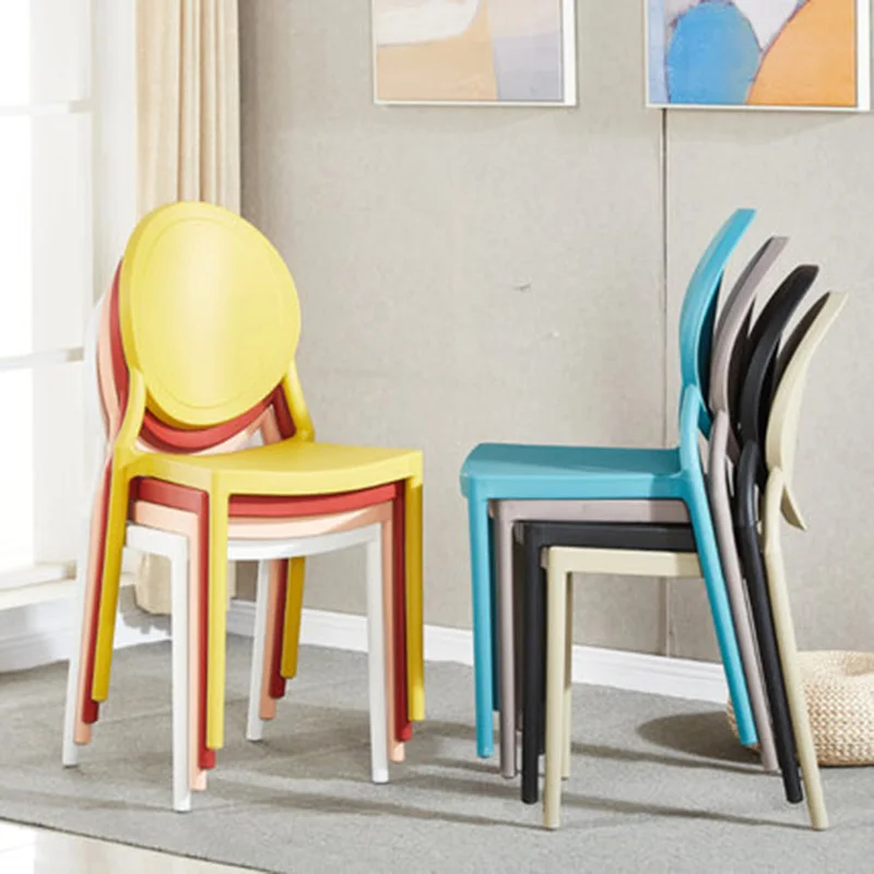 

Nordic INS PP Plastic Chair Restaurant for Dining Chair Modern Restaurant Home Office Living Room Kitchen Plastic Dining Chair
