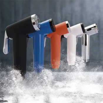 

Export high-pressure plating/color spray gun clean body implement woman washing, high pressure syringe shower heads
