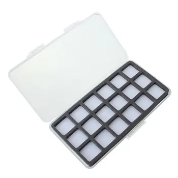 

Multi-Magnetic Compartment Foam Insert Slim Plastic Fly Fishing Box 6 12 18 Slots Optional Hook Box Fly Box Fishing Tools Kit