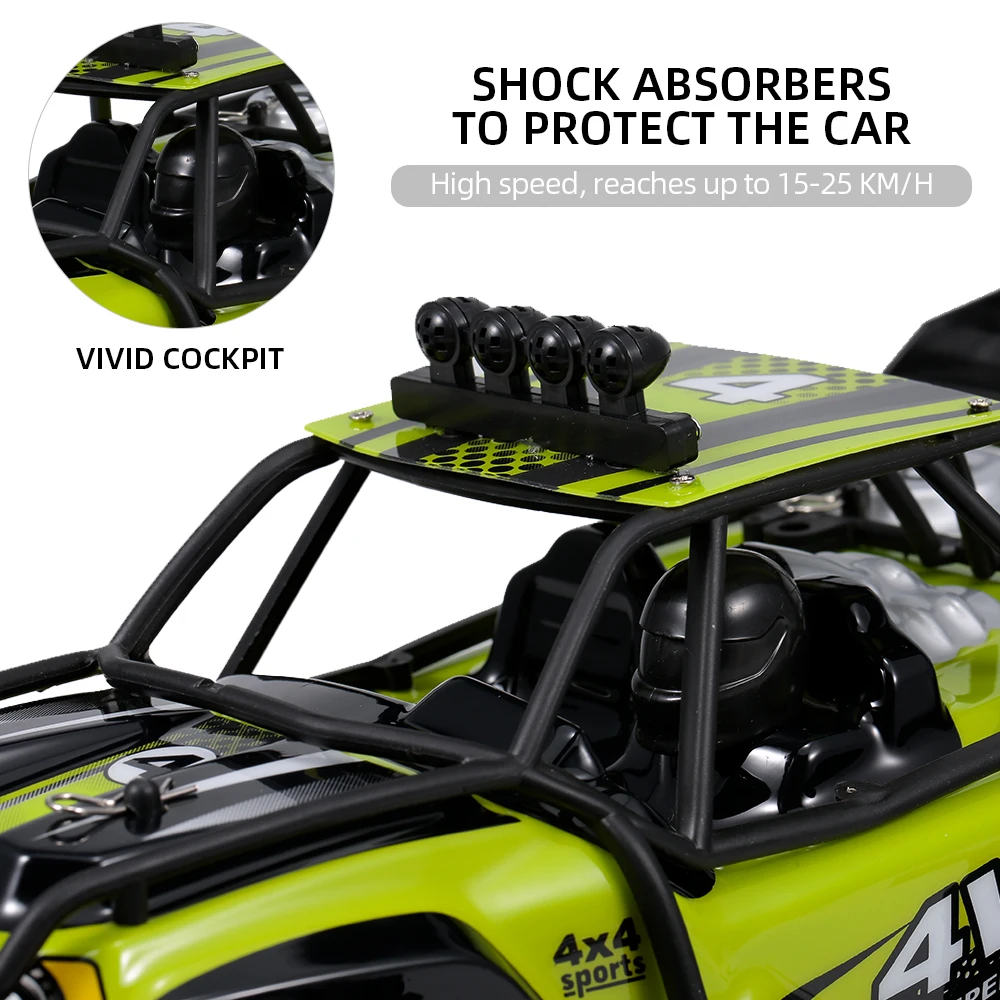 X-POWER S009 1/16 RC автомобиль 210 мм 2,4 ГГц 4WD Радиоуправляемый внедорожный автомобиль 15-25 км/ч скорость коротковолновый большой ножной автомобиль электрическая игрушка